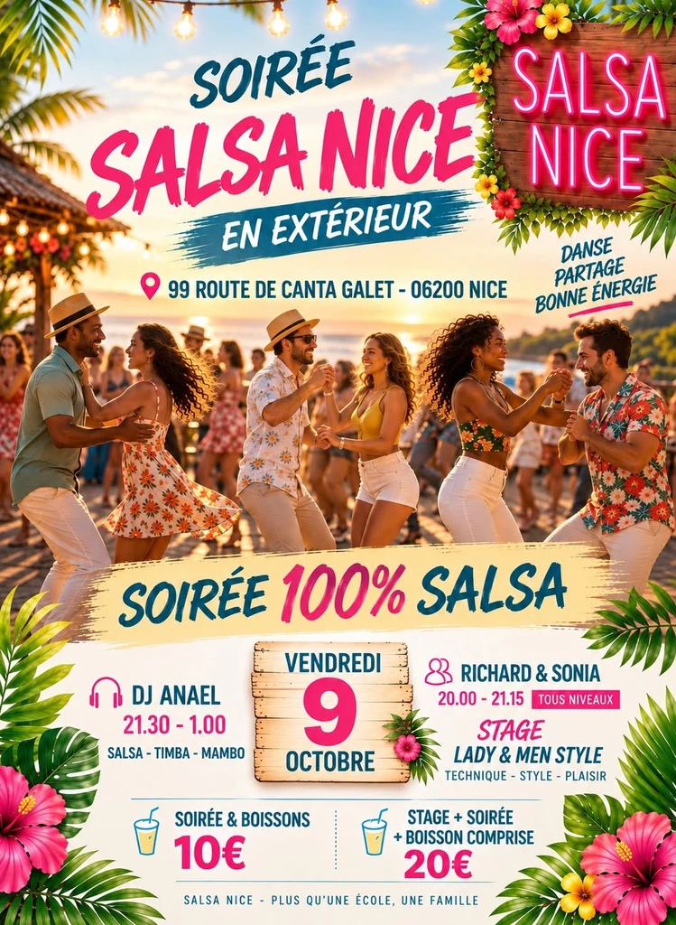 Soirée 100% Salsa