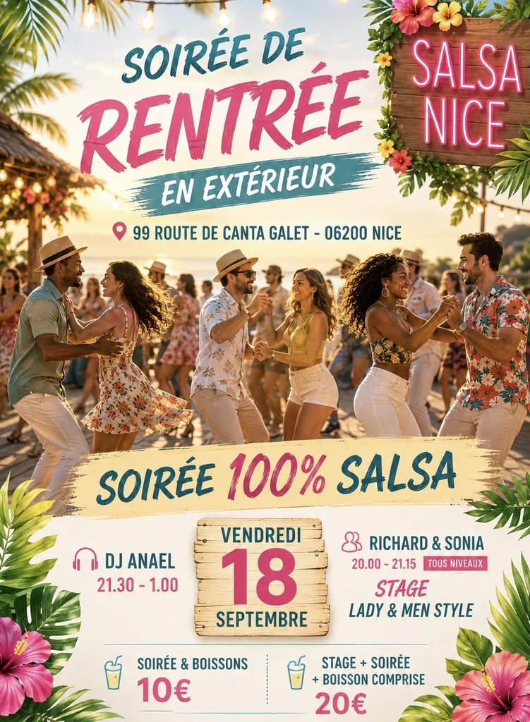 Soirée 100% Salsa
